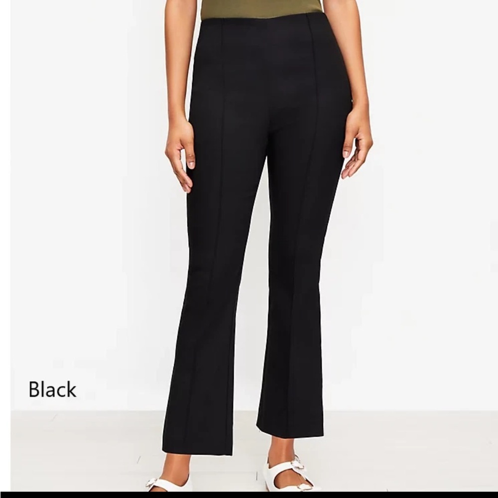 Black Kick Flare Pants